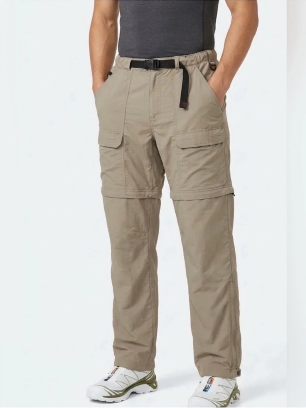 The North Face Men's Zip-Off Cargo Pants in Khaki